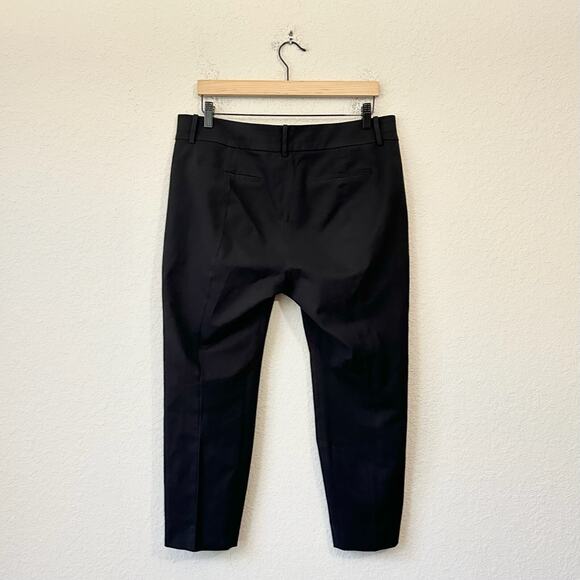 J. CREW Cameron Pants Black Slim Ankle Straight Leg Trouser Preppy - Picture 2 of 13